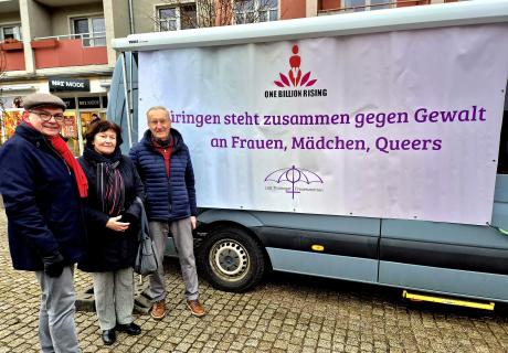 Oberbürgermeister Kreuch, Barbara Kellner und Ralf Böhmer (v.l.)